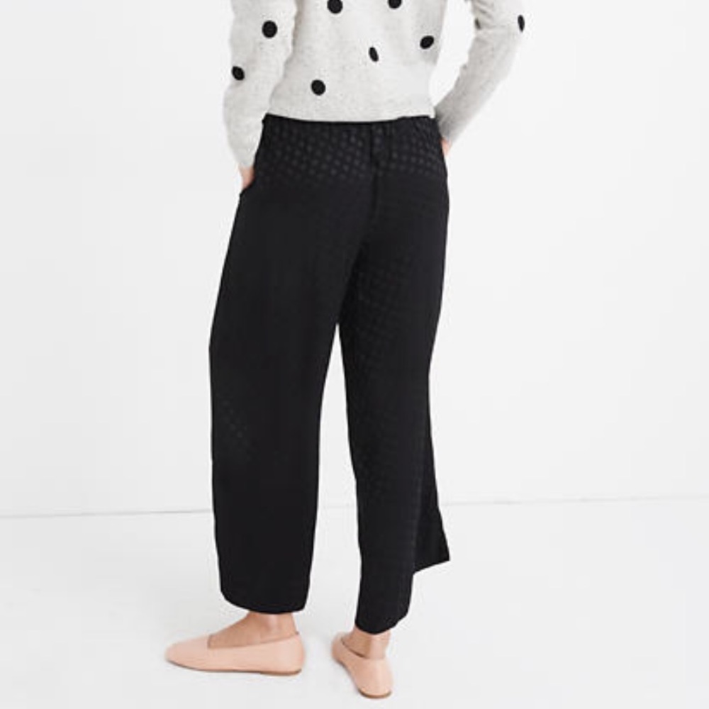 Madewell Black Polka Dot Pants - Picture 7 of 7